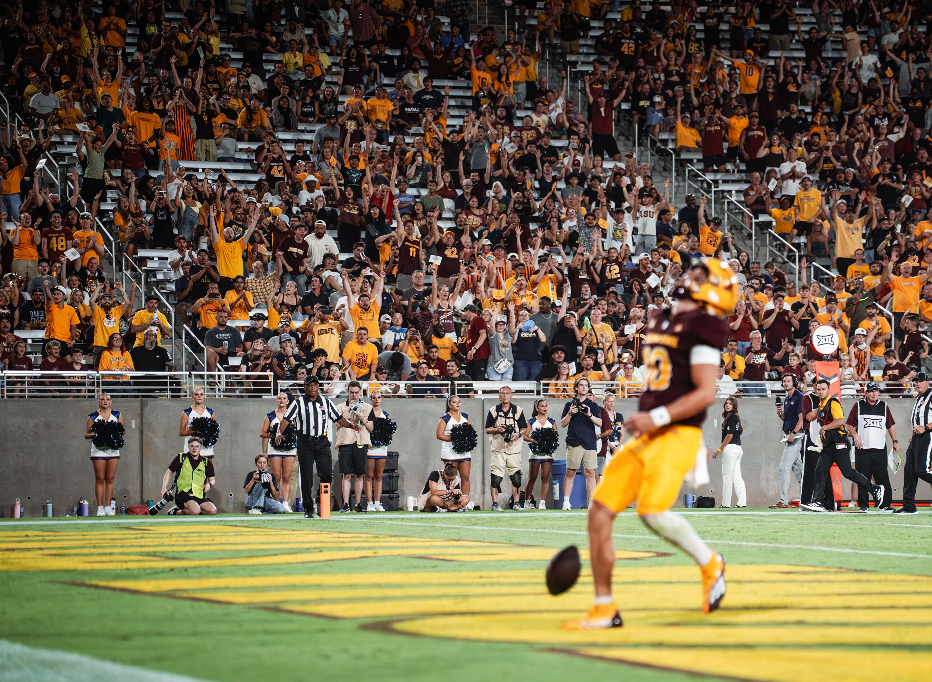 Sam Leavitt TD against NAU