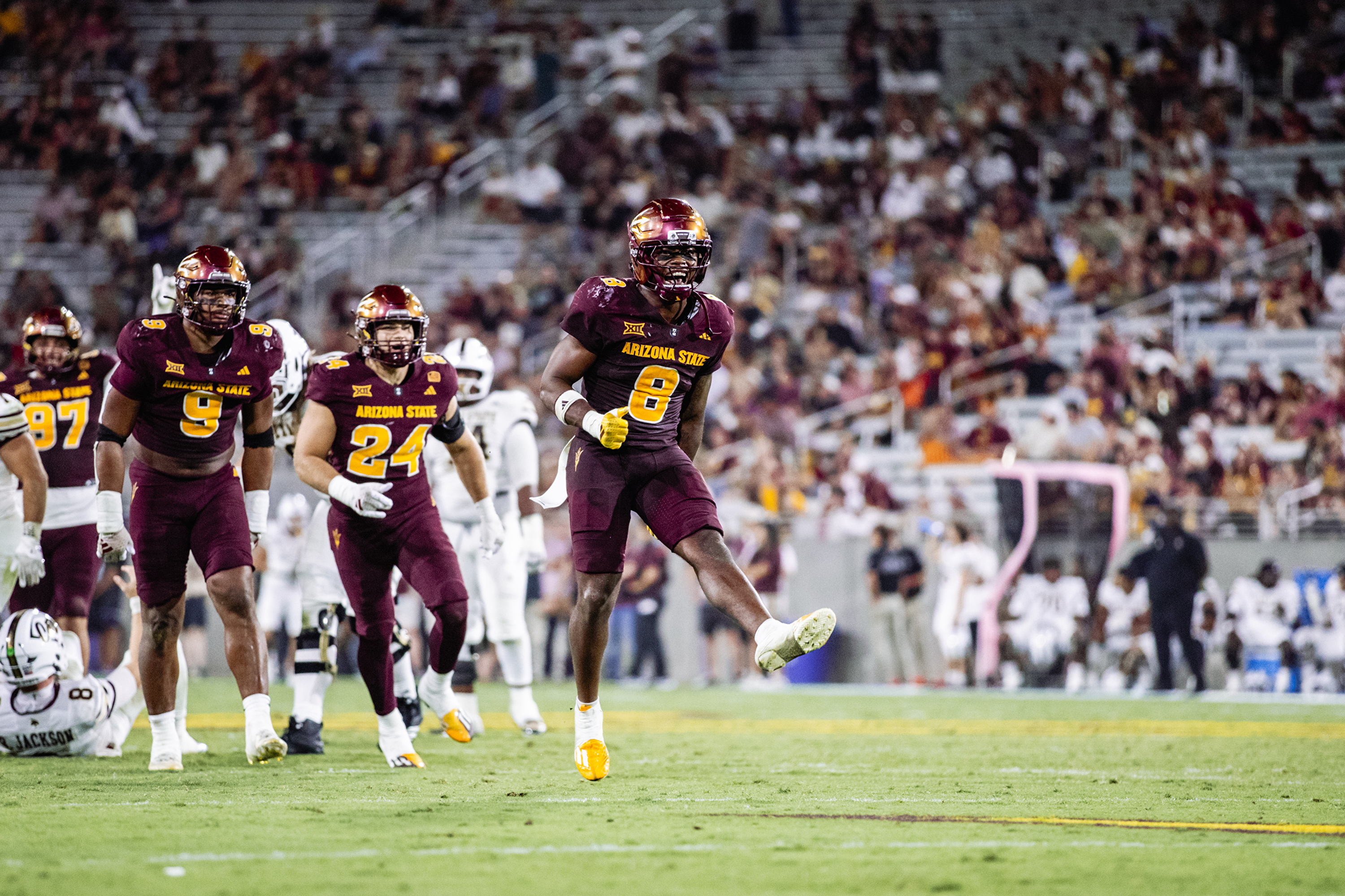 Jordan Crook  win over Texas State 9.13.25