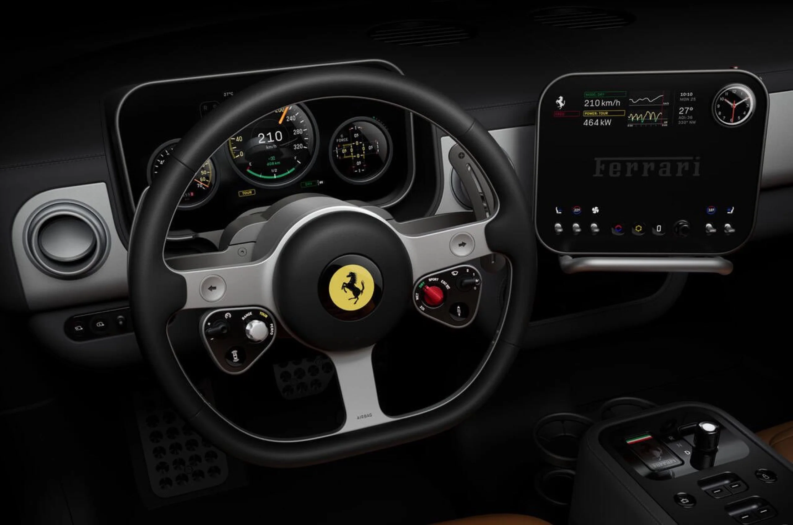 Ferrari Luce: the case for restraint, in 100% recycled aluminium