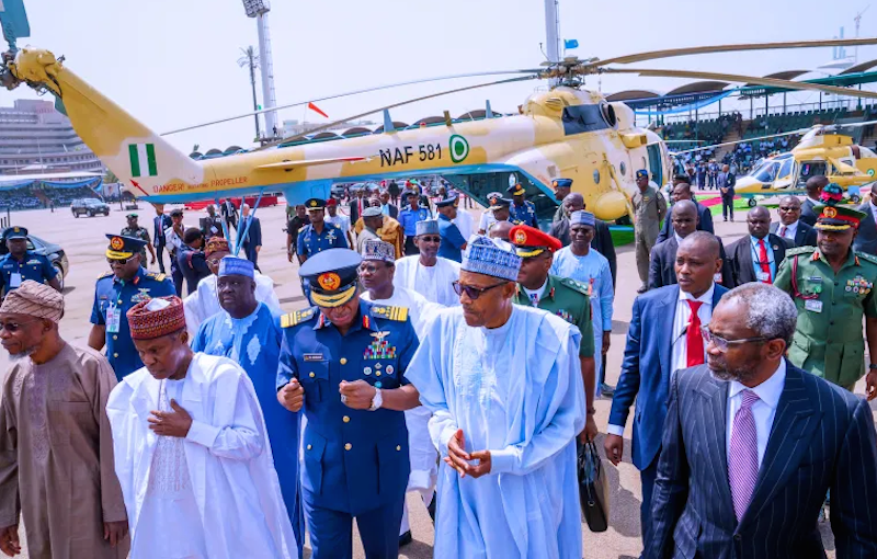 Buhari Commissions New Air Force Helicopter, Says Govt Committed to Confronting Insurgency - Vimarsana News