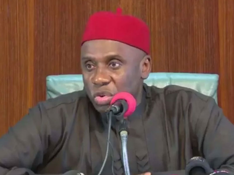 Image result for Minister of Transportation,  Rotimi Amaechi