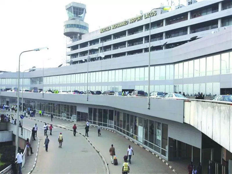 Image result for Labour Unions' Protest Paralyses Movement at Lagos Airport