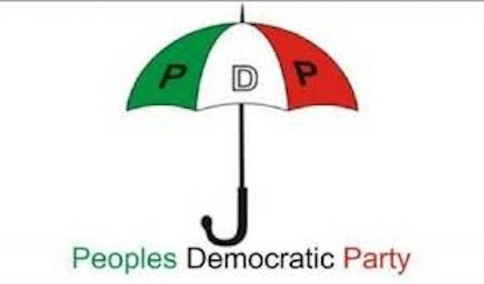 259641f8 pdp logo Imo PDP Sinking Fast in Political Quicksand