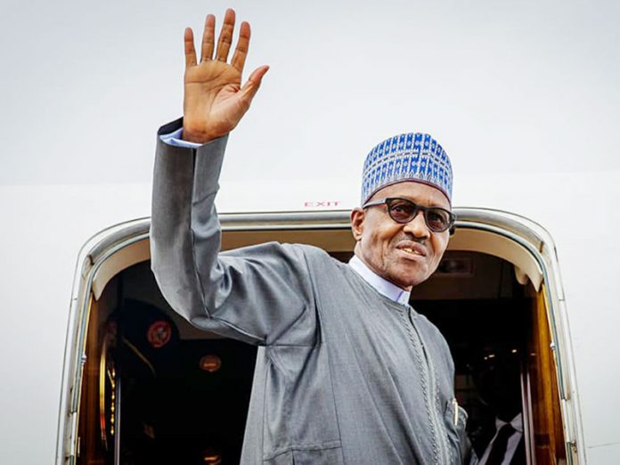 72458c50 buhari departs for london Buhari Departs Abuja for EU-AU Summit in Belgium