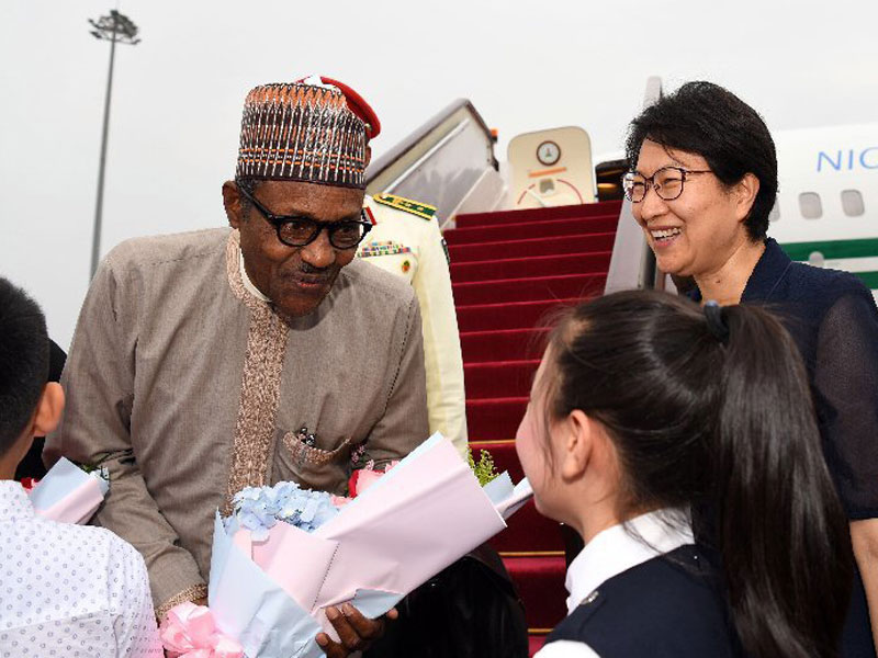 Image result for buhari in china