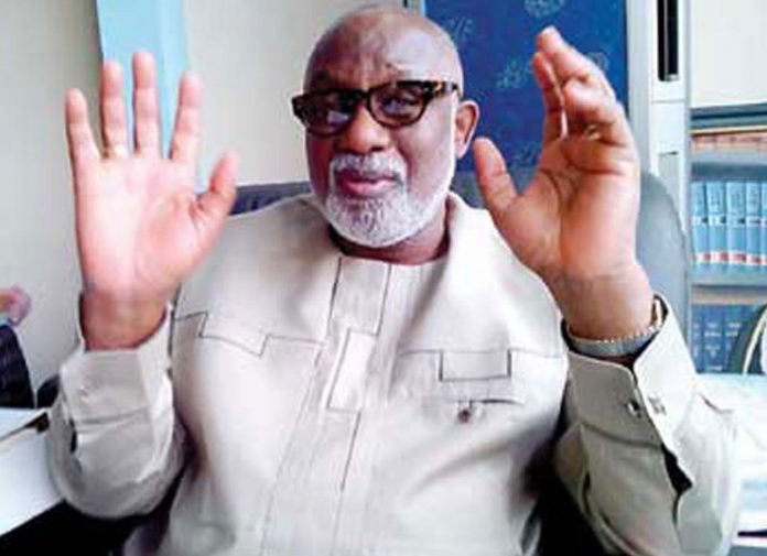 4704d788 oluwarotimi akeredolu Ondo Imposes Curfew on Ago-Alaye