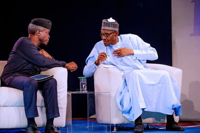 9cef0466 buhari and osinbajo Buhari: Osinbajo, a Dependable Deputy