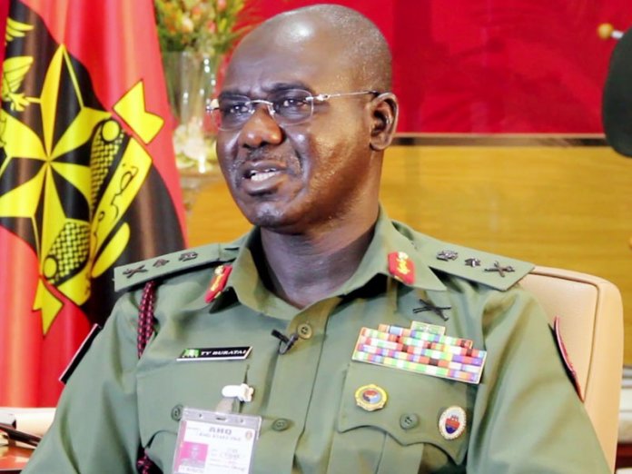 74fc541c tukur buratai Army Acquired Land Legally, CAS Tells Protesters
