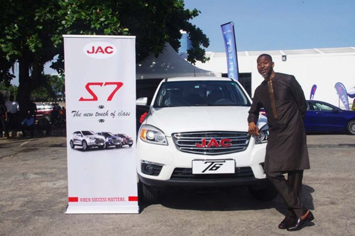 7e9dcb0c ademola ade ojo JAC Models Feature Prominently at Lagos Motor Fair