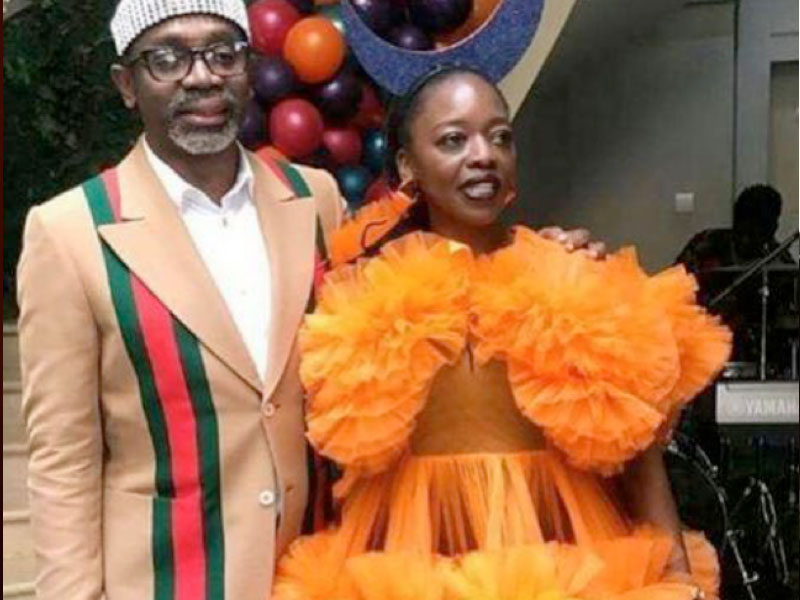 Fashion Forward? As Speaker Femi Gbajabiamila’s Wife, Salamatu, Creates