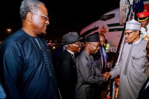 3e5c49b1 buari 2 News in Photographs: Buhari Arrives New York