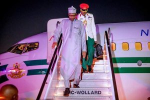 dd3fad2d buari 3 News in Photographs: Buhari Arrives New York