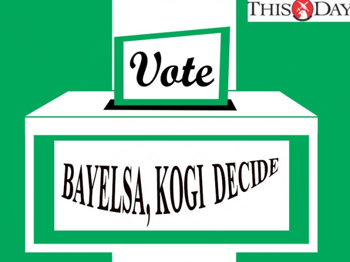 00da814b bayelsa kogi election day PDP Kicks as APC Takes Bayelsa, in Comfortable Lead in Kogi  