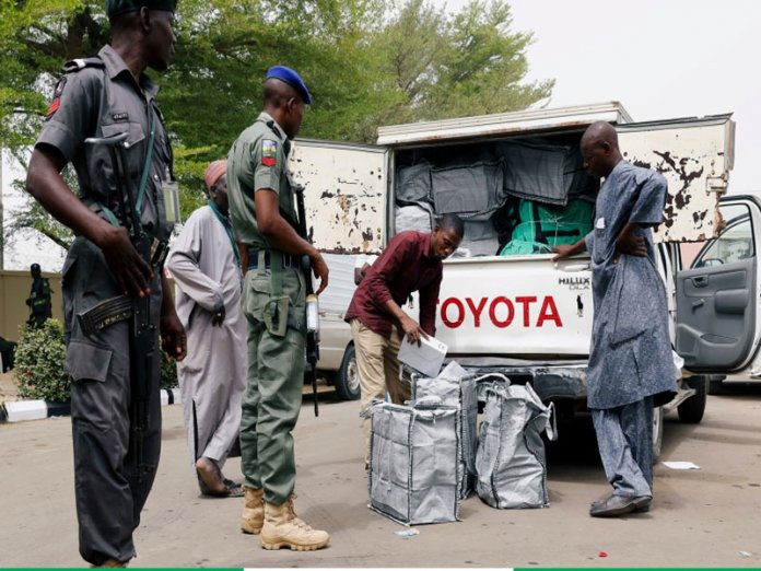 c3188981 election materials Election Monitoring Groups Decry Heavy Presence of Security Agents in Bayelsa