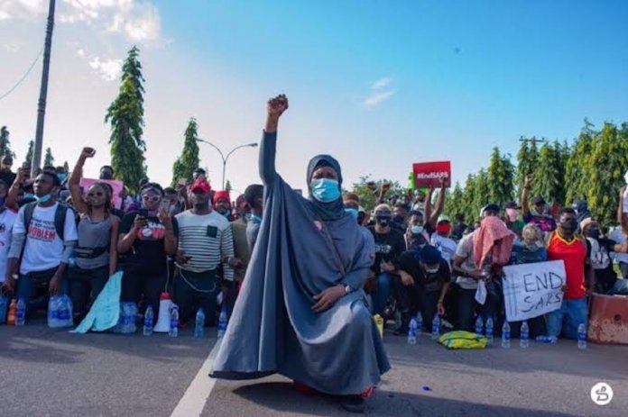 When Humanity Showed up at #EndSARS Protest