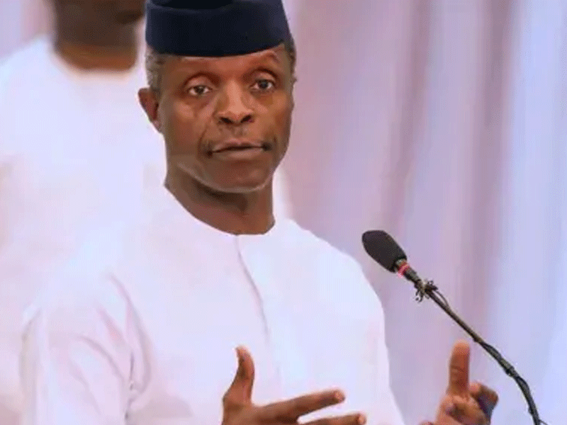 Osinbajo Seeks Financial Market Experts’ Collaboration With Govt to Tackle Housing Problem