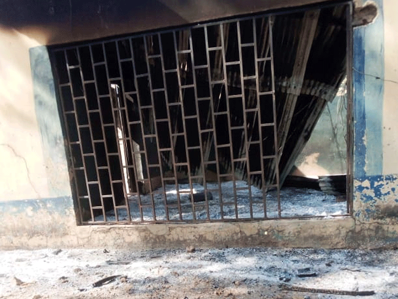 Village head’s palace, hospital, other buildings set ablaze as bandits raid village