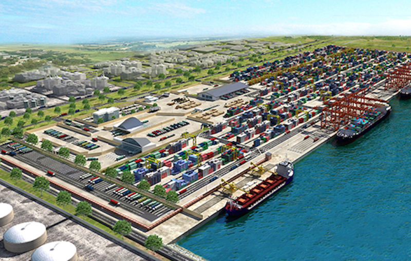 Lekki deep port- danbel