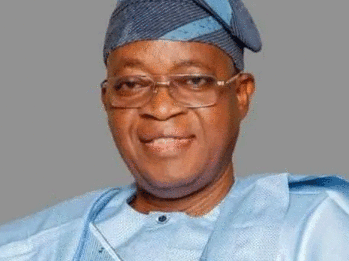 e6a12bba adegboyega oyetola Oyetola Visits Osun Monarch, Discloses Intention to Run for Second Term