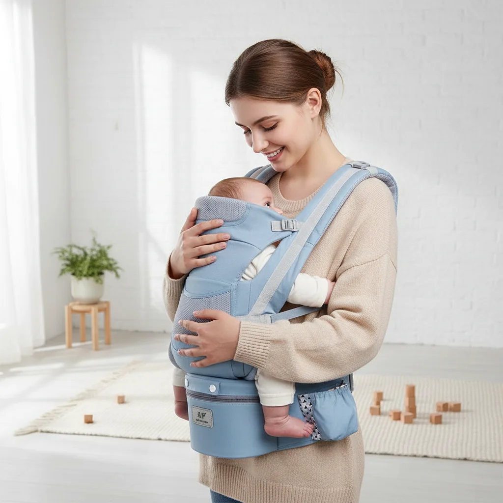 Ergonomische draagzak voor ouder en kind