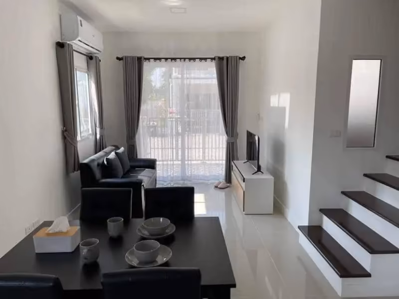 3 Bedroom Townhouse For Rent in Nong Han, San Sai, Chiang Mai - Image 1