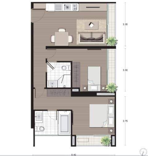2 ห้องนอน คอนโด สำหรับขาย ใน สีลม, บางรัก, กรุงเทพมหานคร - Image 6