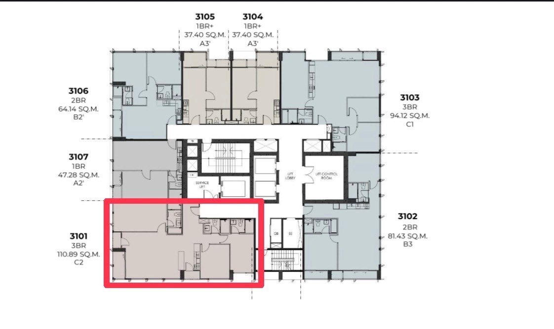 3 Bedroom Condo For Sale in Thung Mahamek, Sathon, Bangkok - Image 15