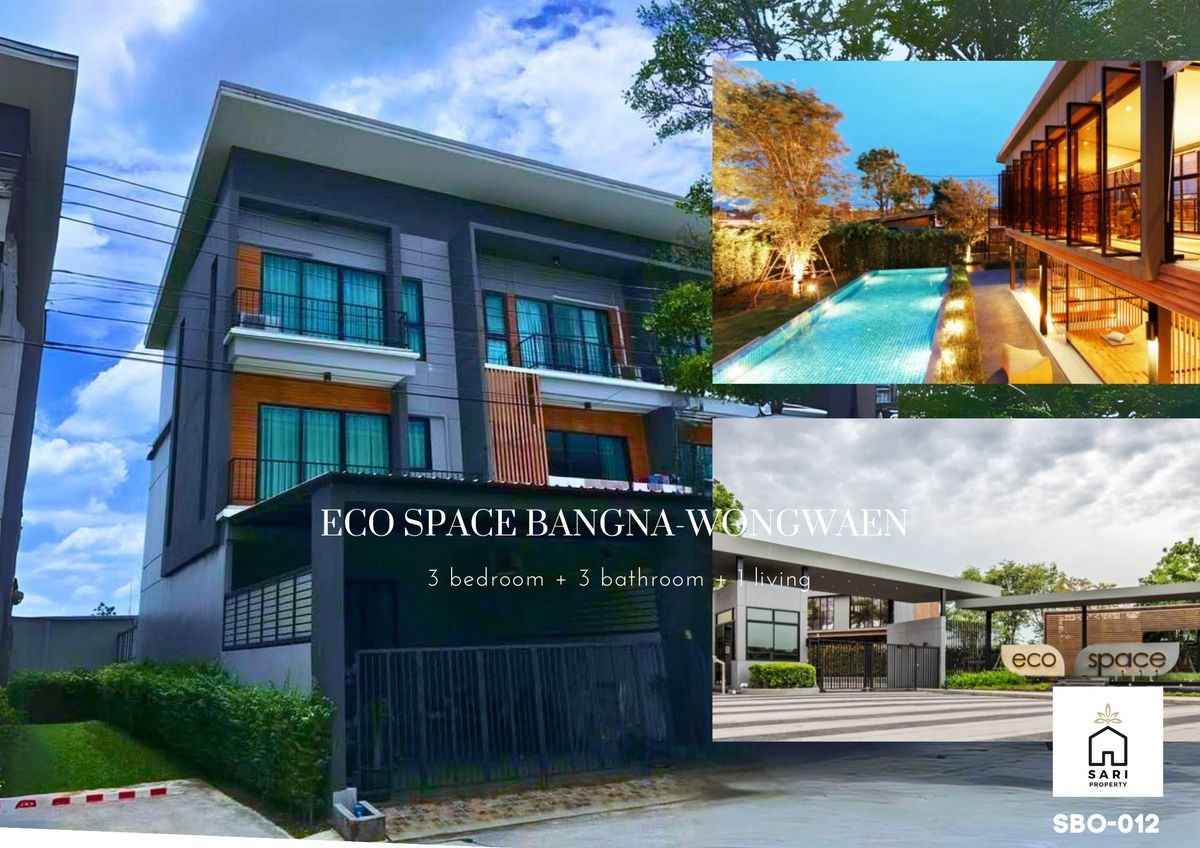 3 Bedroom Townhouse For Sale in Bang Kaeo, Bang Phli, Samut Prakan - Image 1
