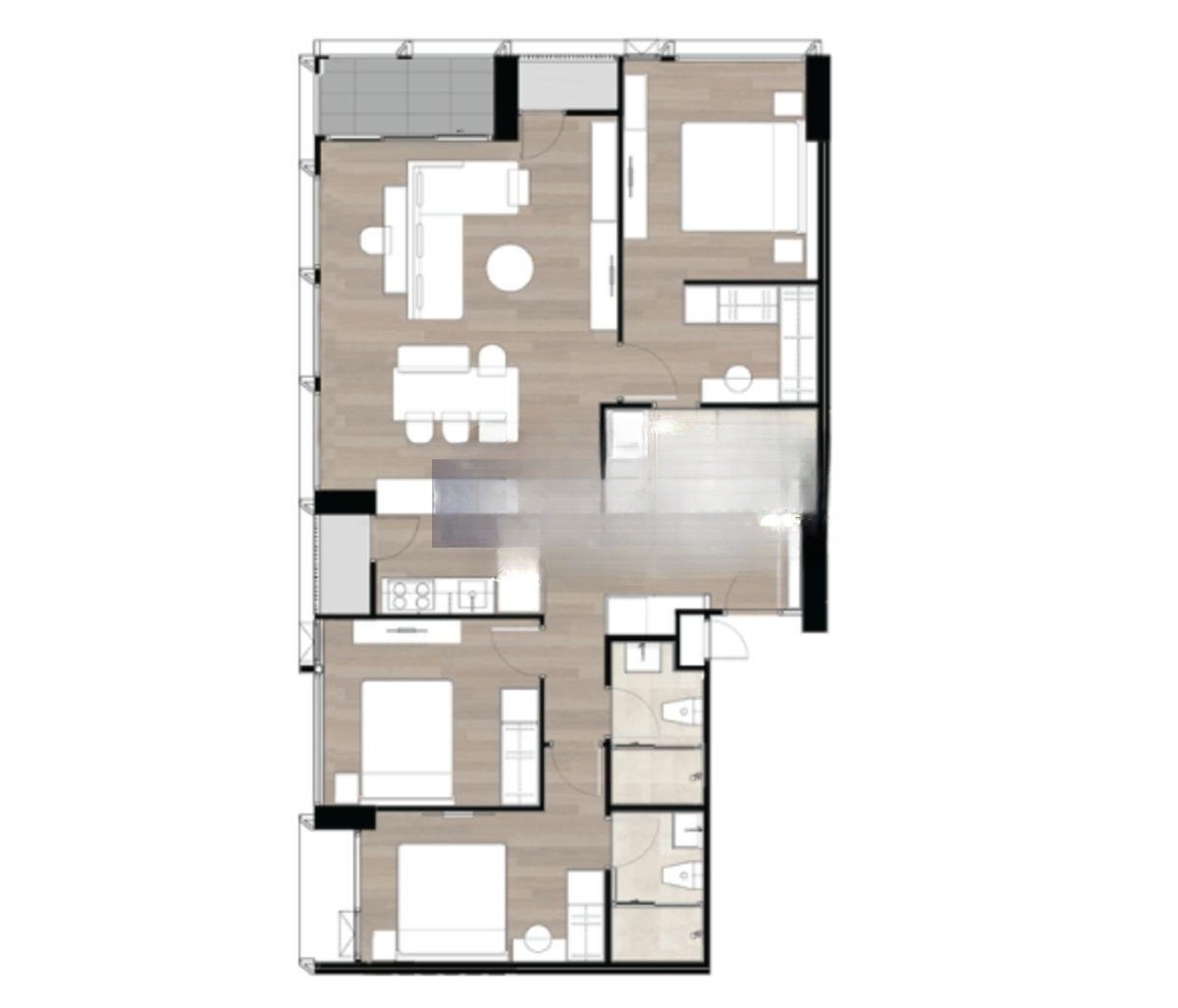 3 Bedroom Condo For Sale in Thung Mahamek, Sathon, Bangkok - Image 6
