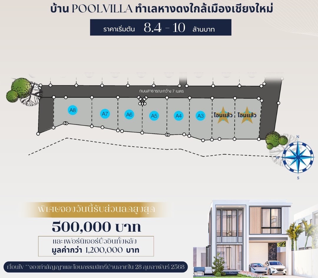 4 Bedroom House For Sale in San Phak Wan, Hang Dong, Chiang Mai - Image 12