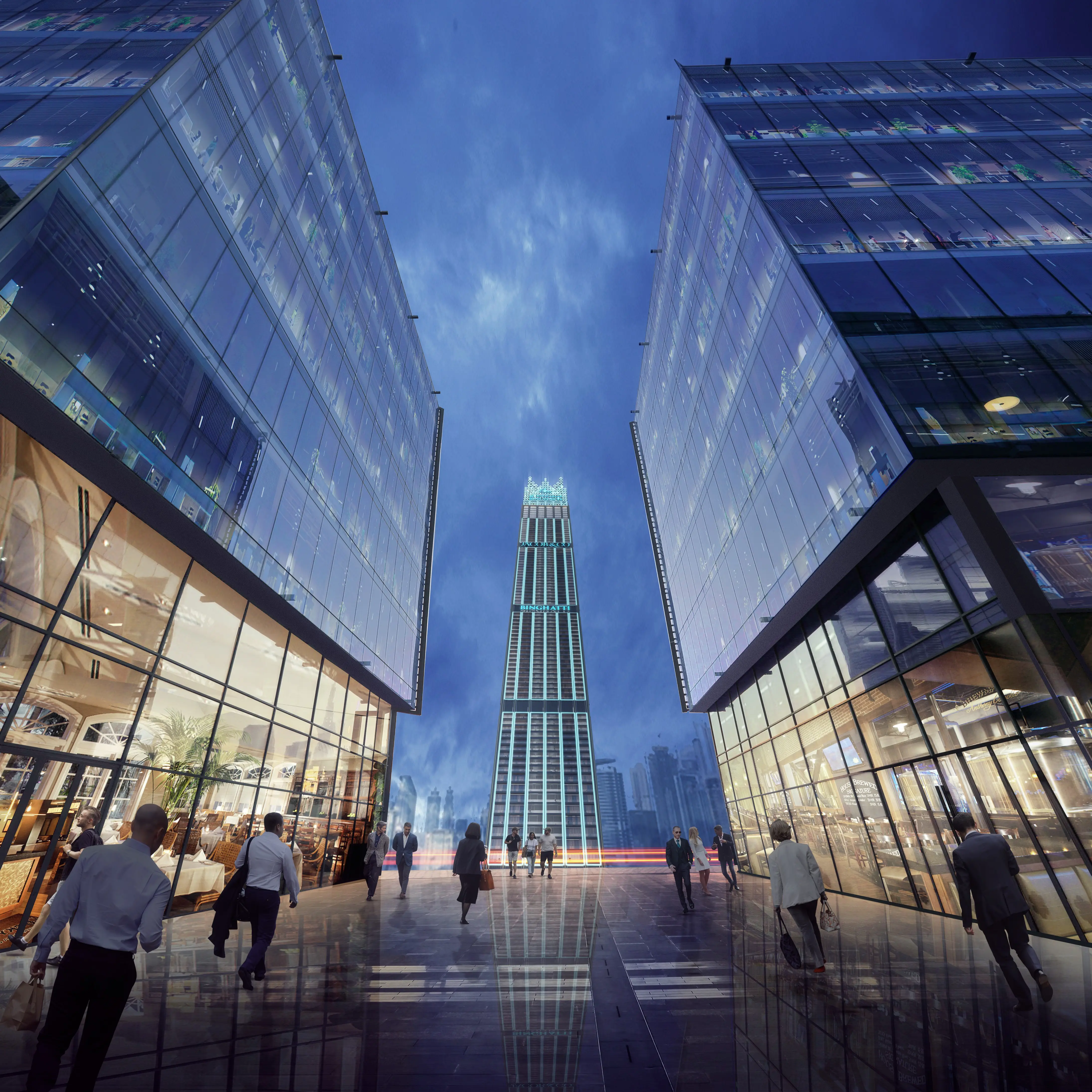 Burj Binghatti Jacob & Co Residences: Business Bay's Address for Icons