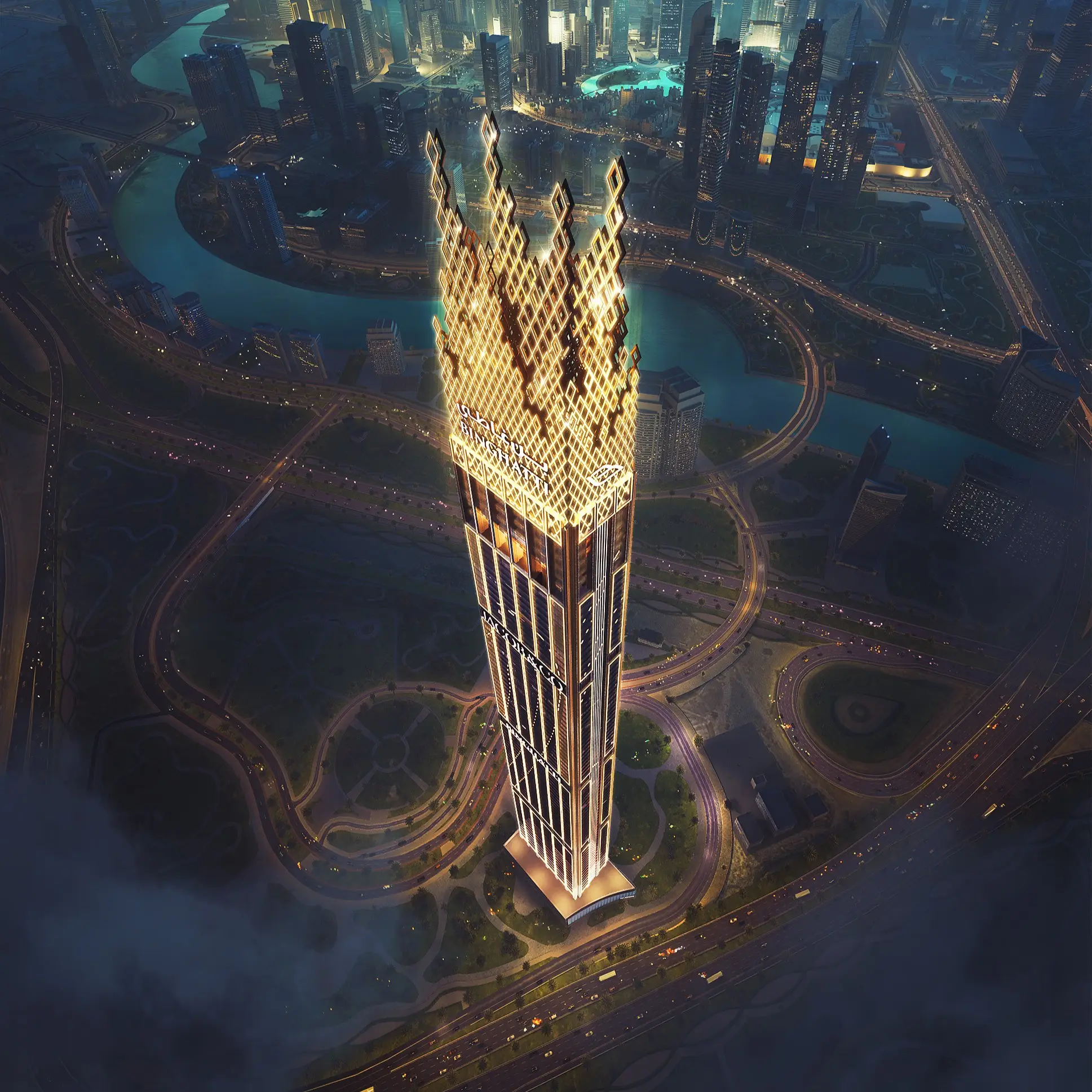 Burj Binghatti Jacob & Co Residences: Business Bay's Address for Icons