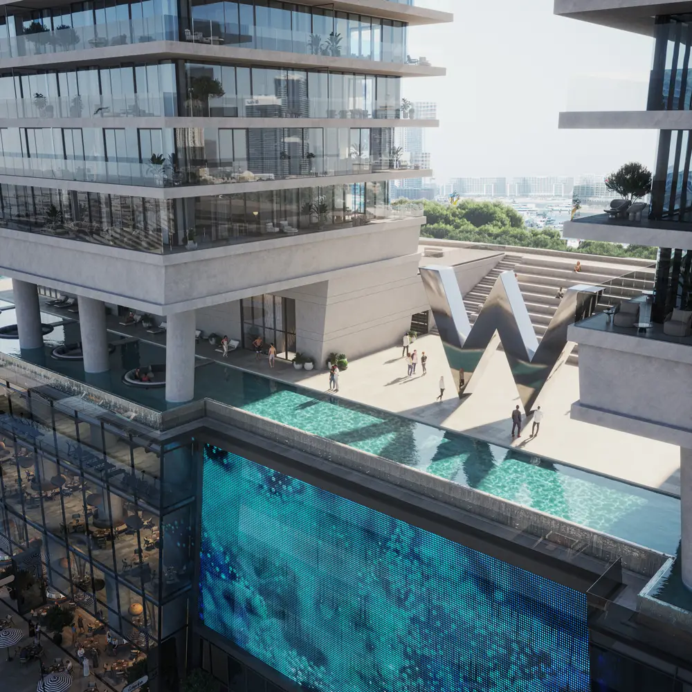 W Residences Tower 1 at Dubai Harbour: Branded Waterfront Yield Play