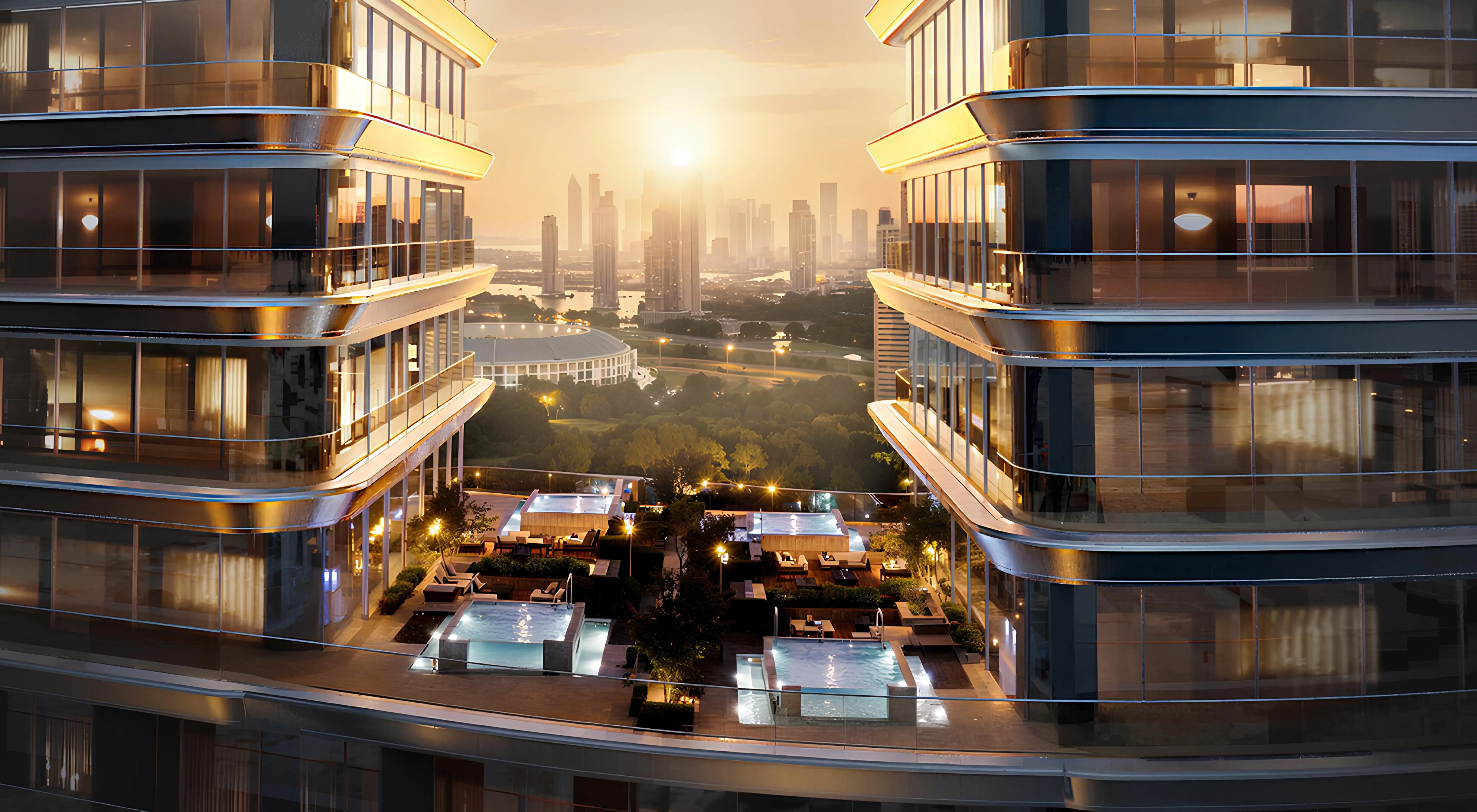 Sky Terraces by Binghatti: Investor-Focused Resort Living in Motor City