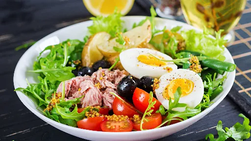 Cách làm món Salad cá ngừ đơn giản | Ảnh tượng chưng