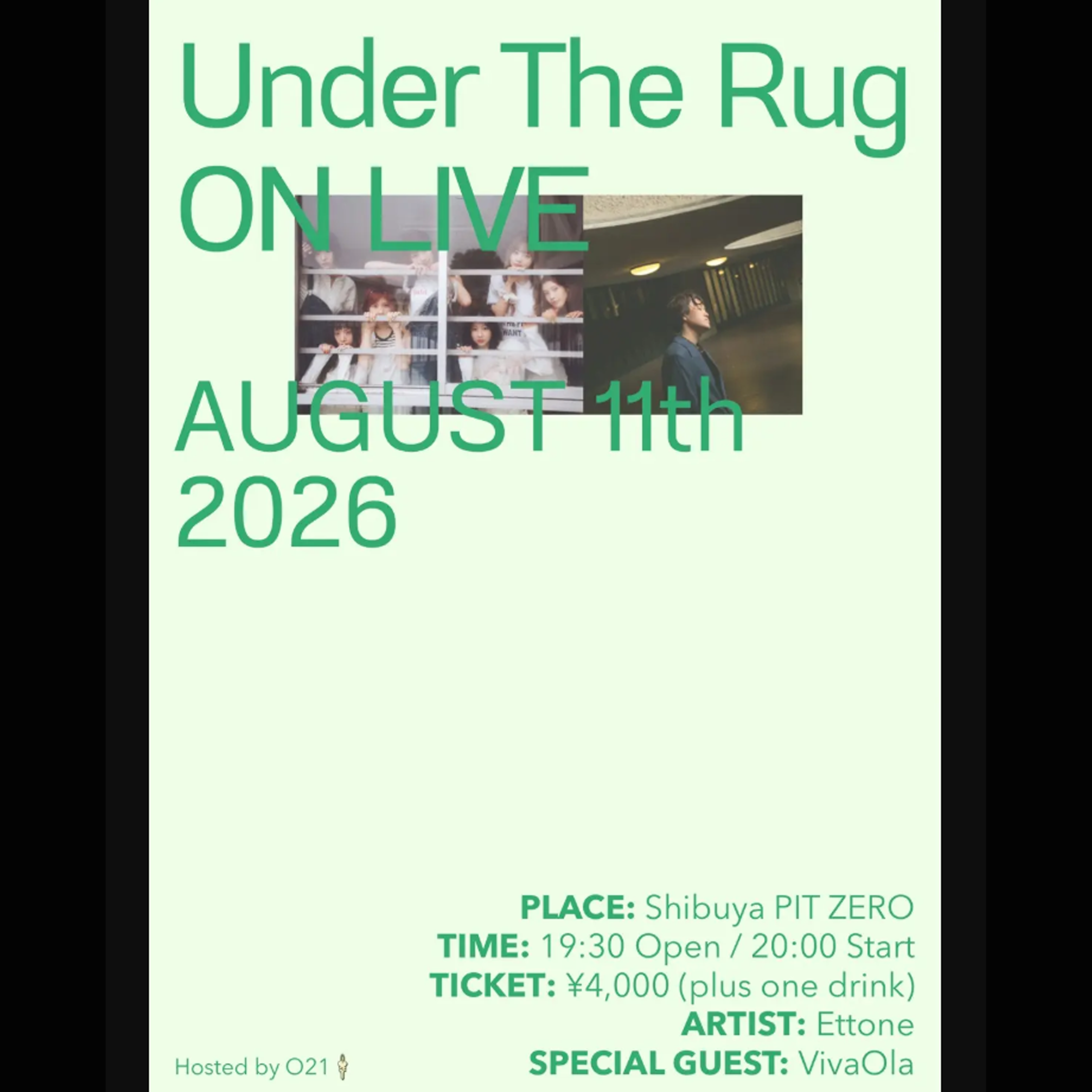 Under The Rug ON LIVE Vol.2