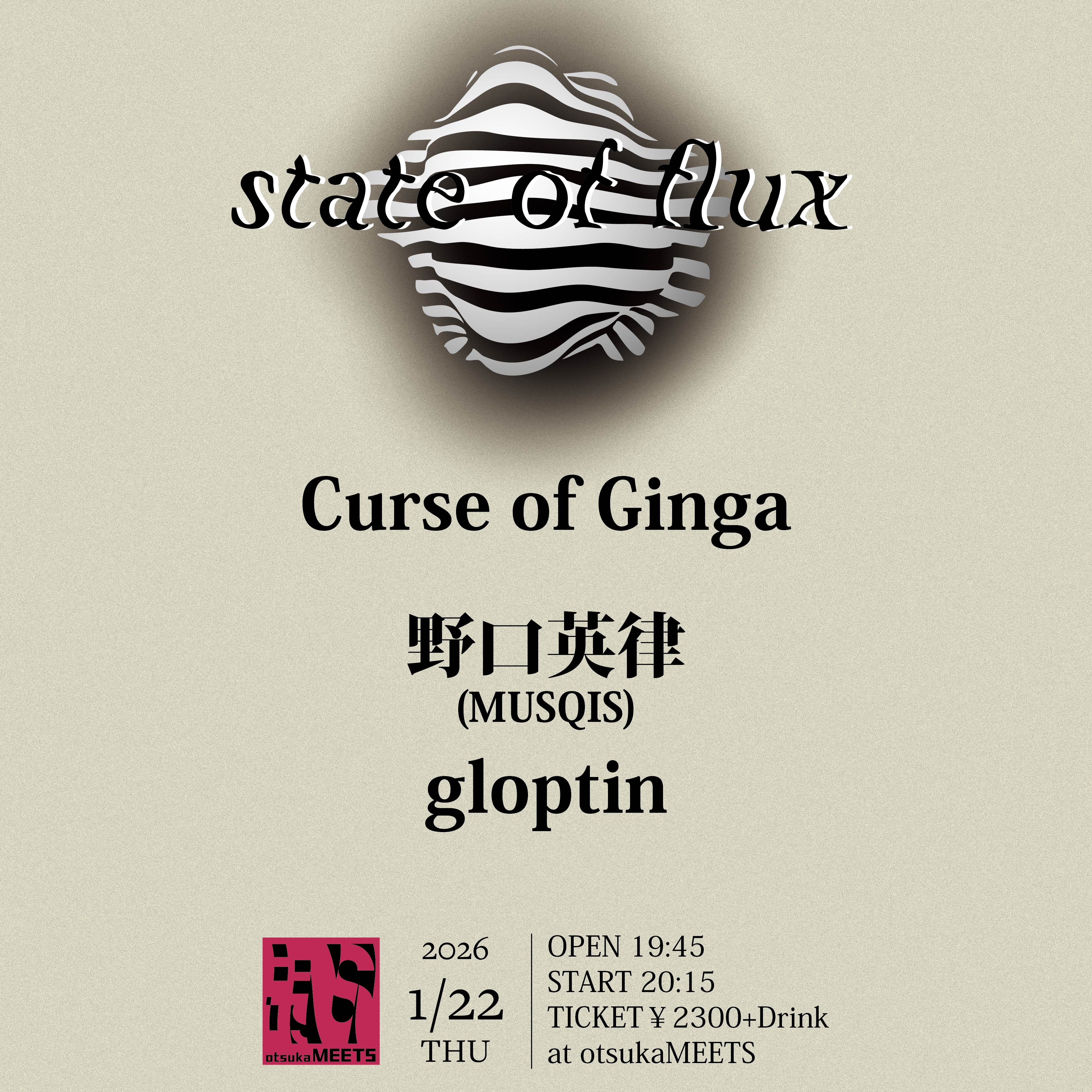 MEETS presents"state of flux"