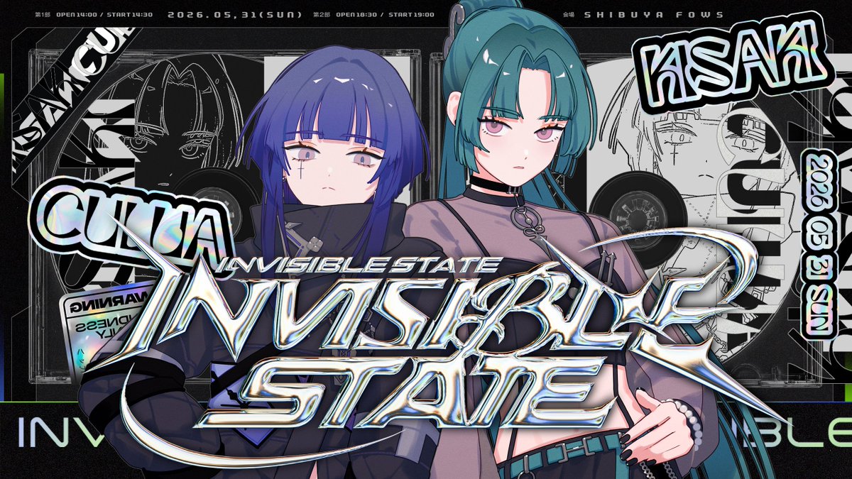 CULUA × 妃玖 TWO-MAN LIVE 『INVISIBLE STATE』