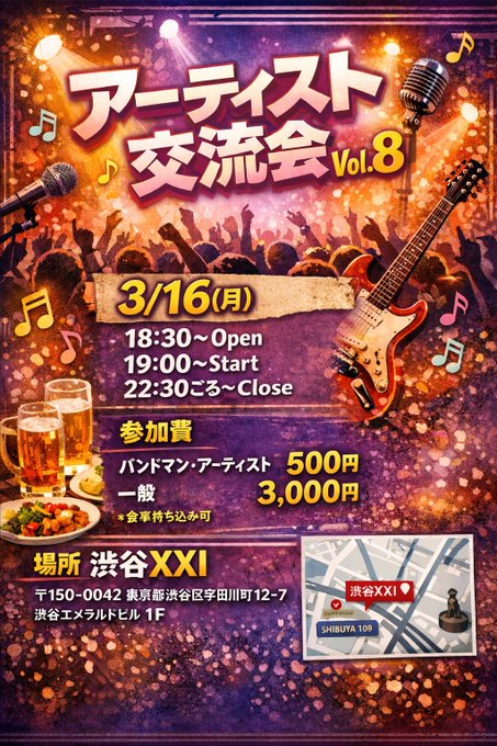 アーティスト交流会 Vol.8