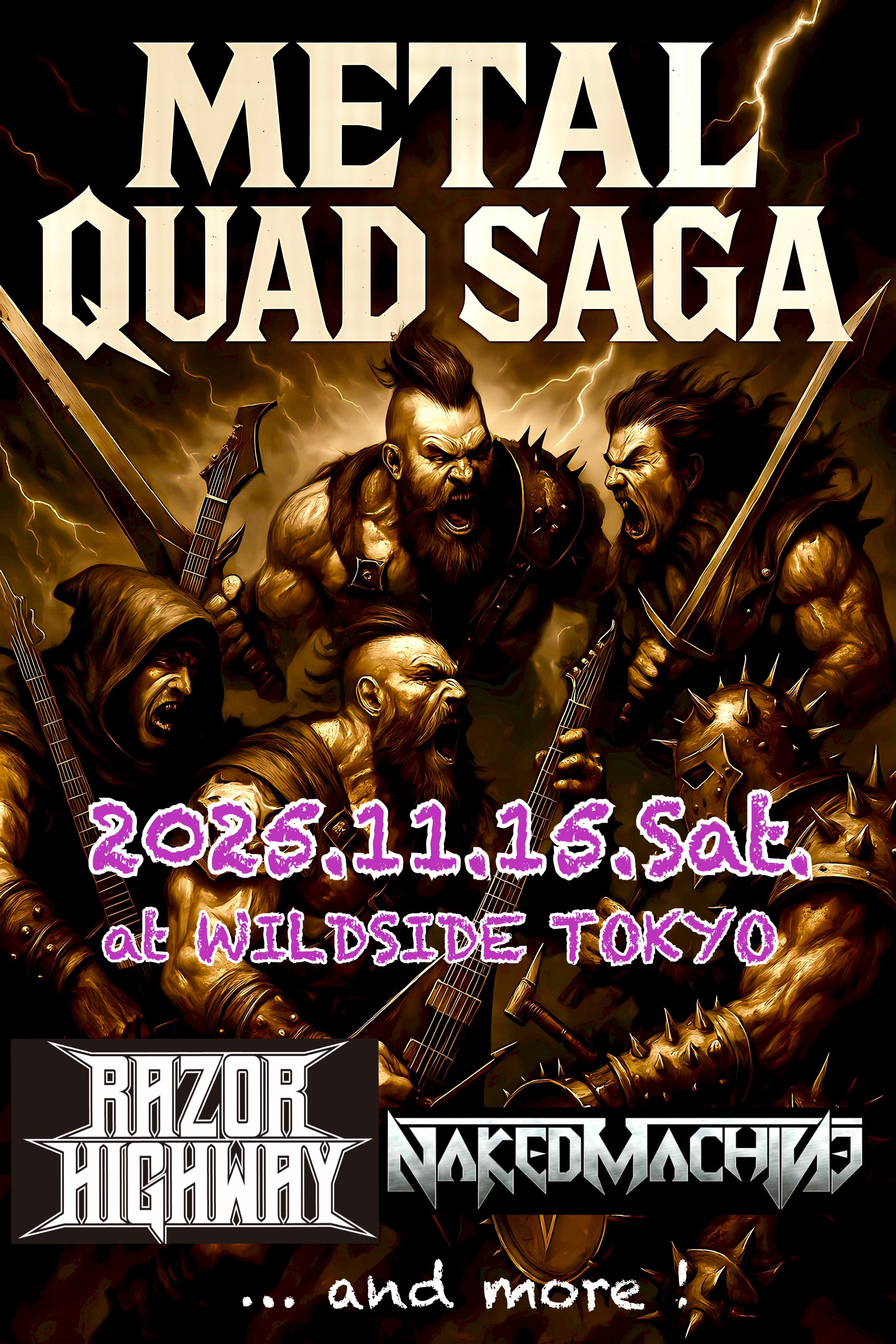METAL QUAD SAGA