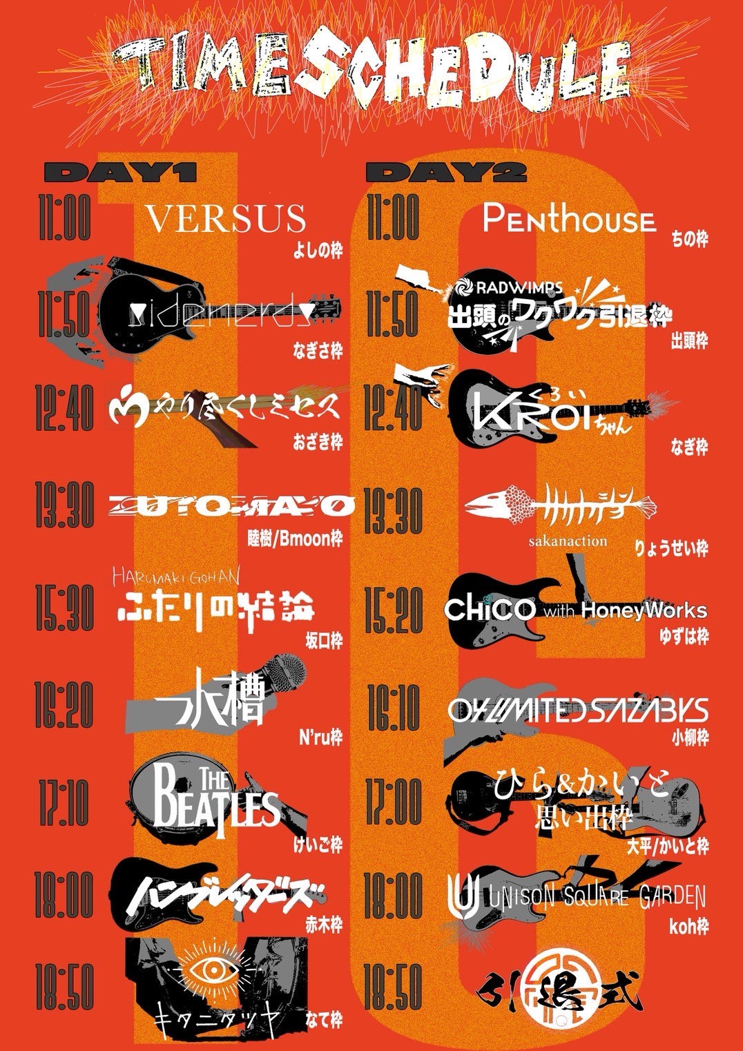 法政大学ロック研究会16期引退ライブ-Day1-