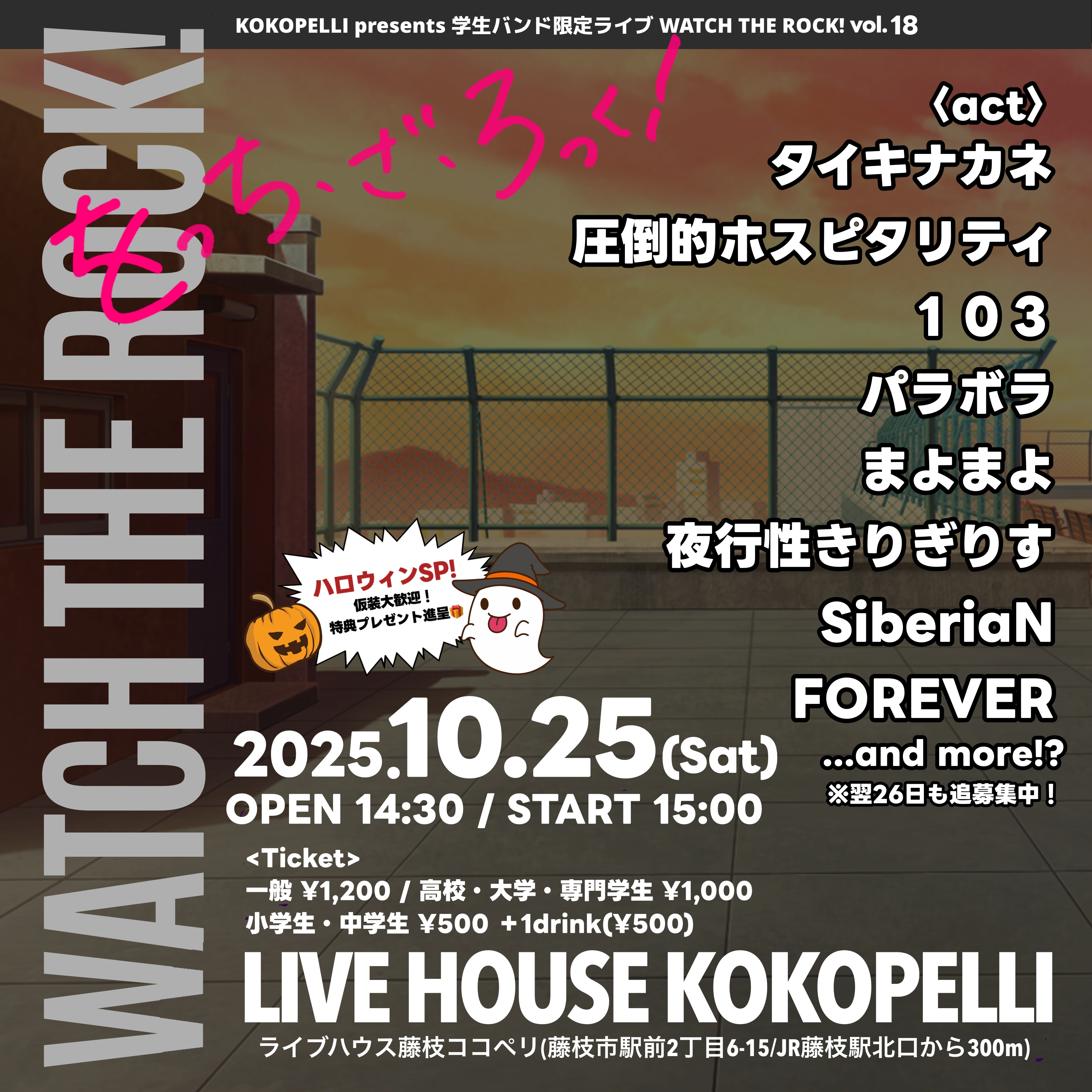 WATCH THE ROCK! vol.18