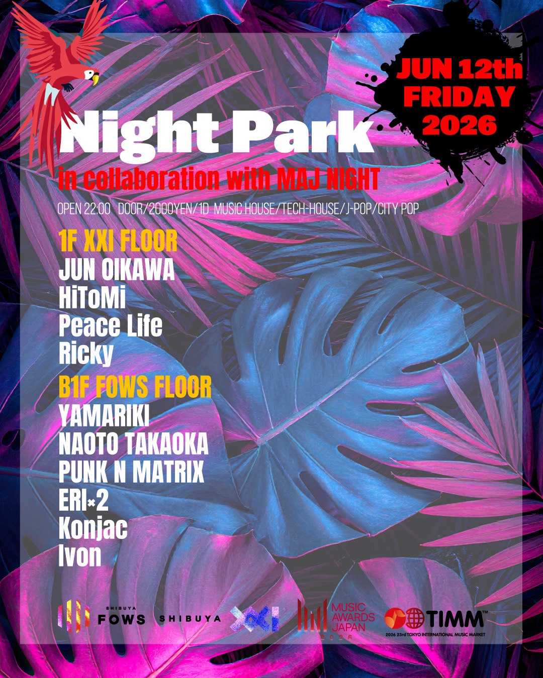 Night Park in collaboration with MAJ NIGHT