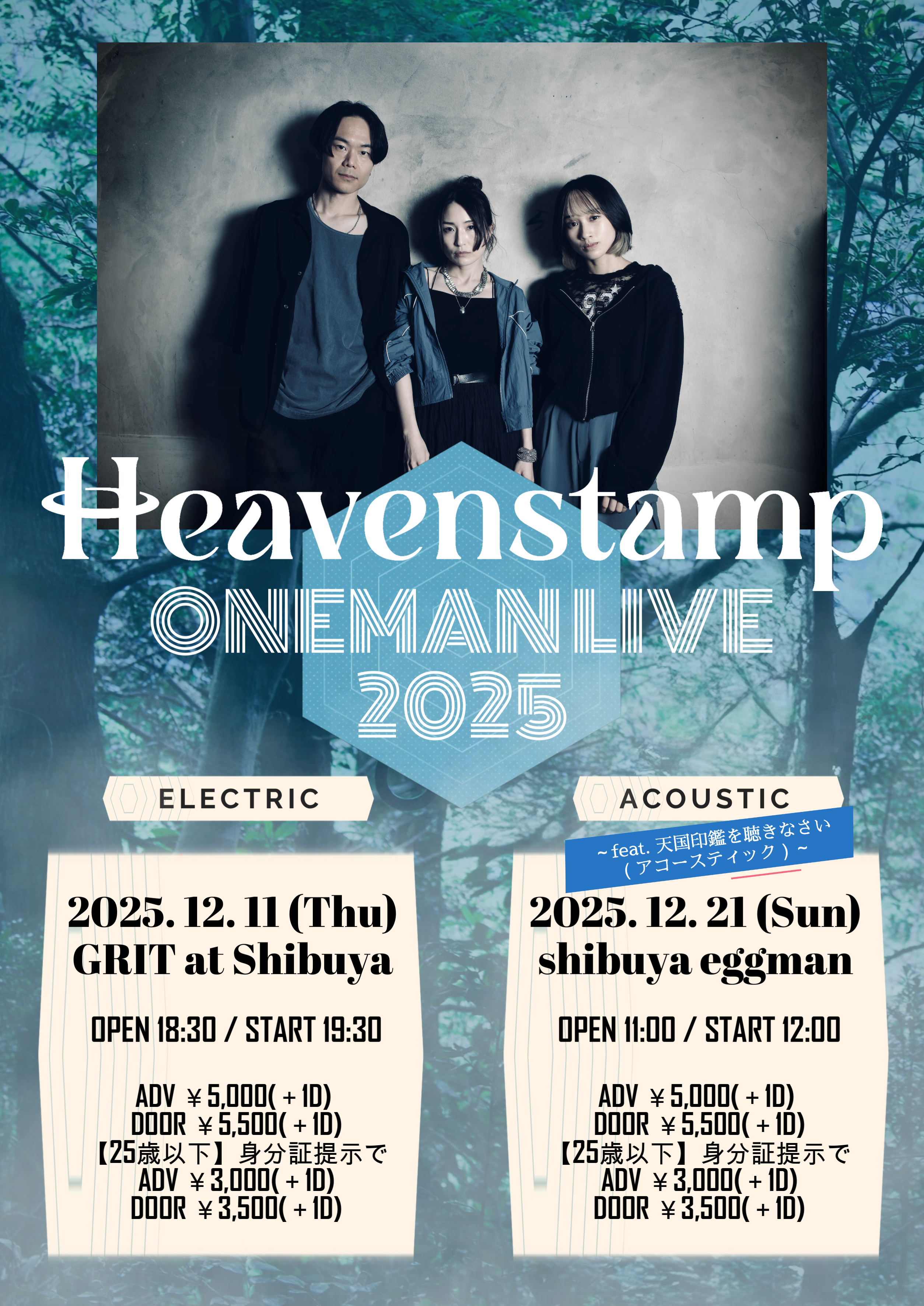 Heavenstamp ONEMAN LIVE 2025 ELECTRIC