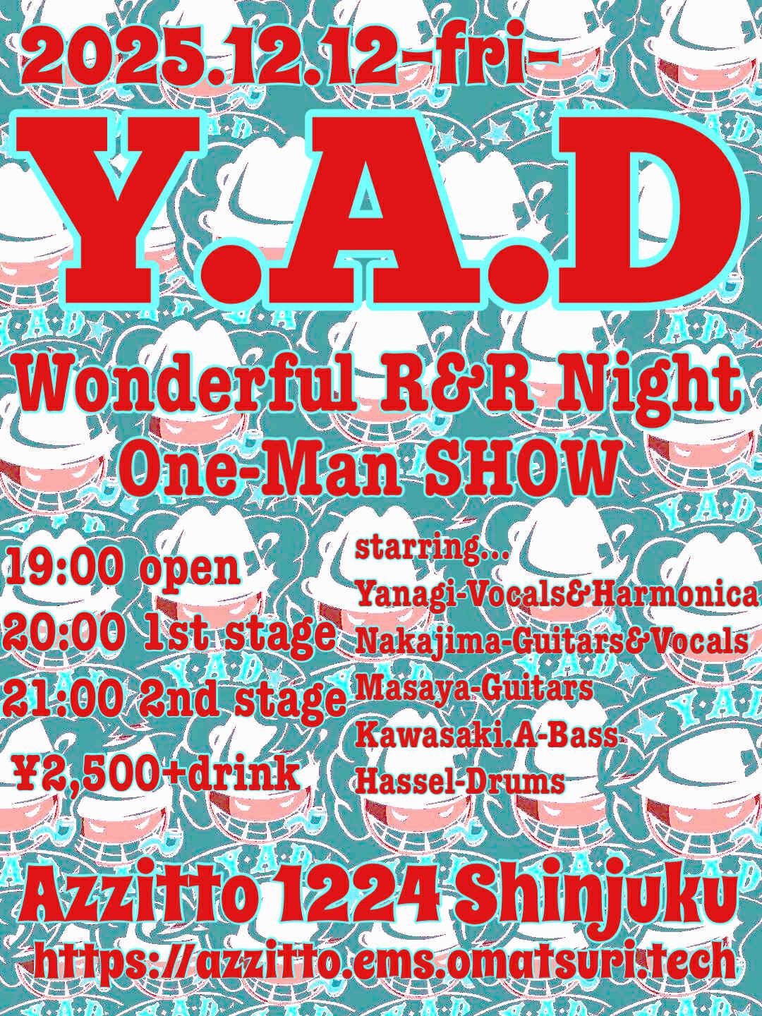 Wonderful R&R Night One-Man SHOW