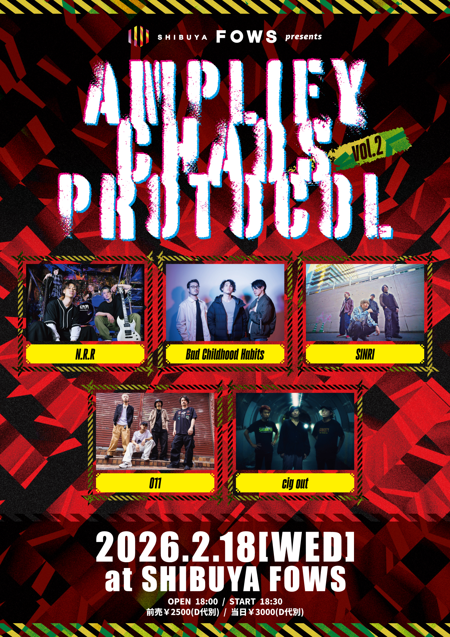 FOWS pre.『AMPLIFY CHAOS PROTOCOL vol.2』