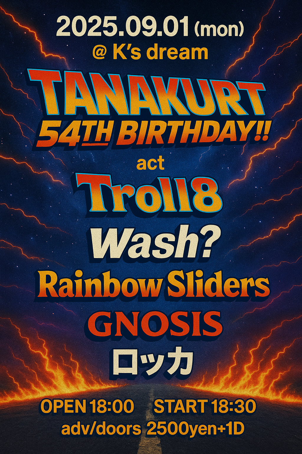 tanakurt 54th Birthday