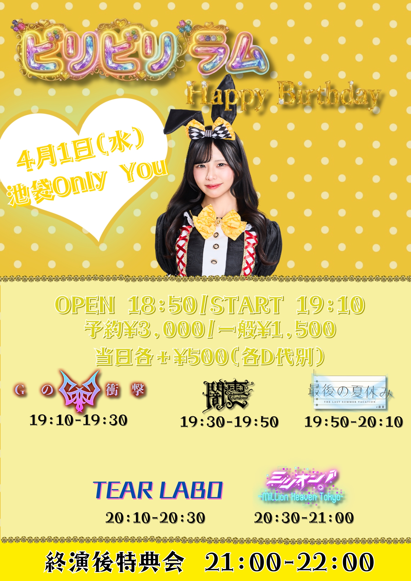 ビリビリラム Happy Birthday