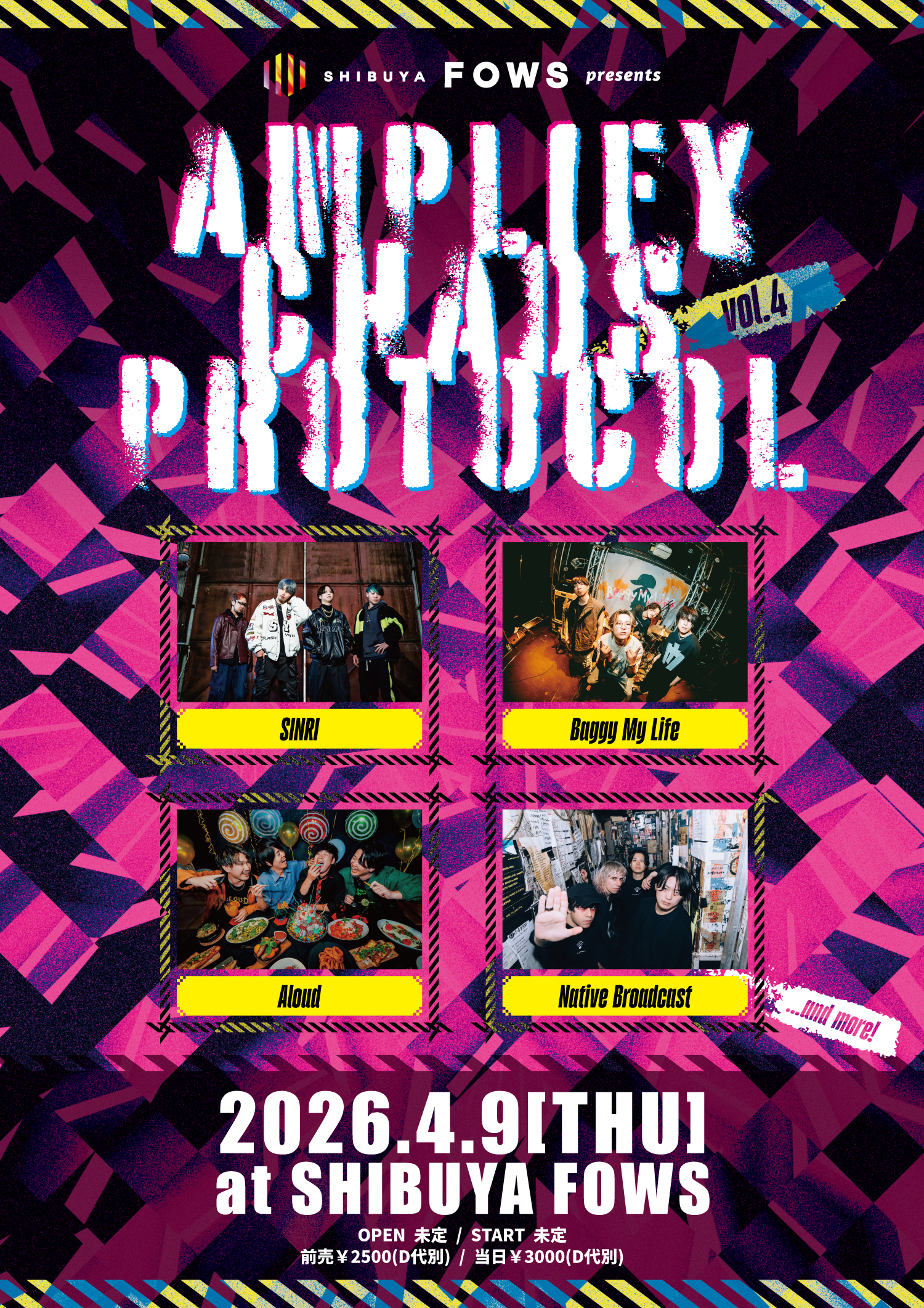 FOWS pre.『AMPLIFY CHAOS PROTOCOL vol.4』