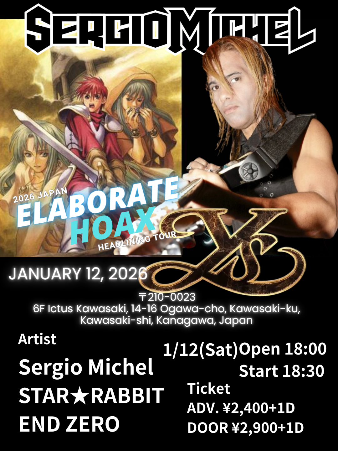 Sergio Michel ”2026New Album Headlining Tour”